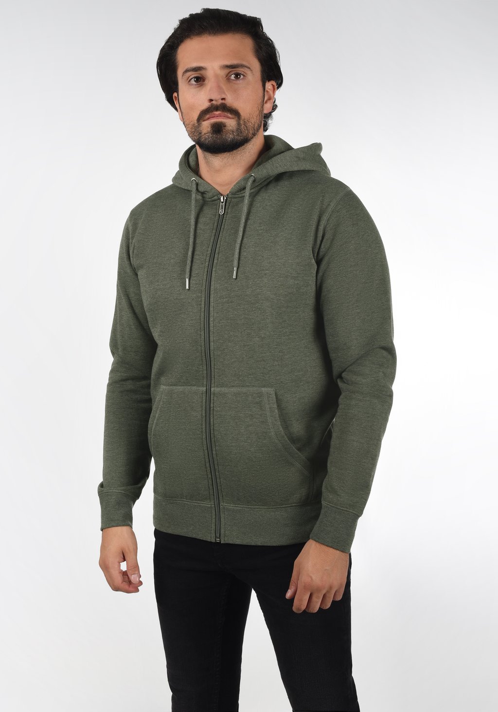 

Толстовка SDBERTI ZIP-HOOD Solid, цвет climb ivy