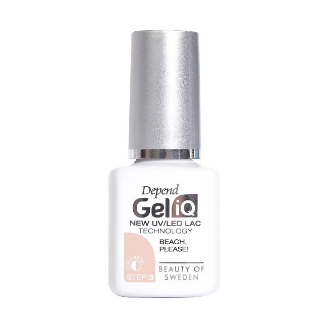 

Гель-Лак для ногтей Gel iq uv/led Depend, цвет beach. please!, 5 мл