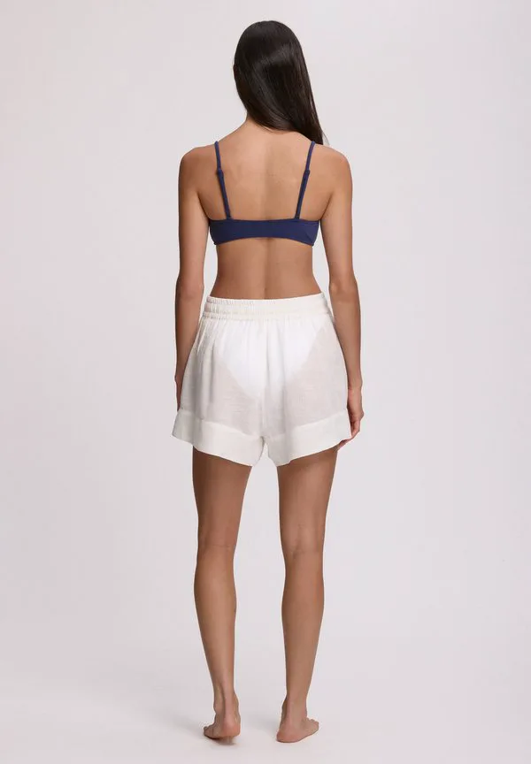 Пляжный аксессуар для коротких шорт в стиле бойфренда Polo Ralph Lauren, Cream White — фото 2