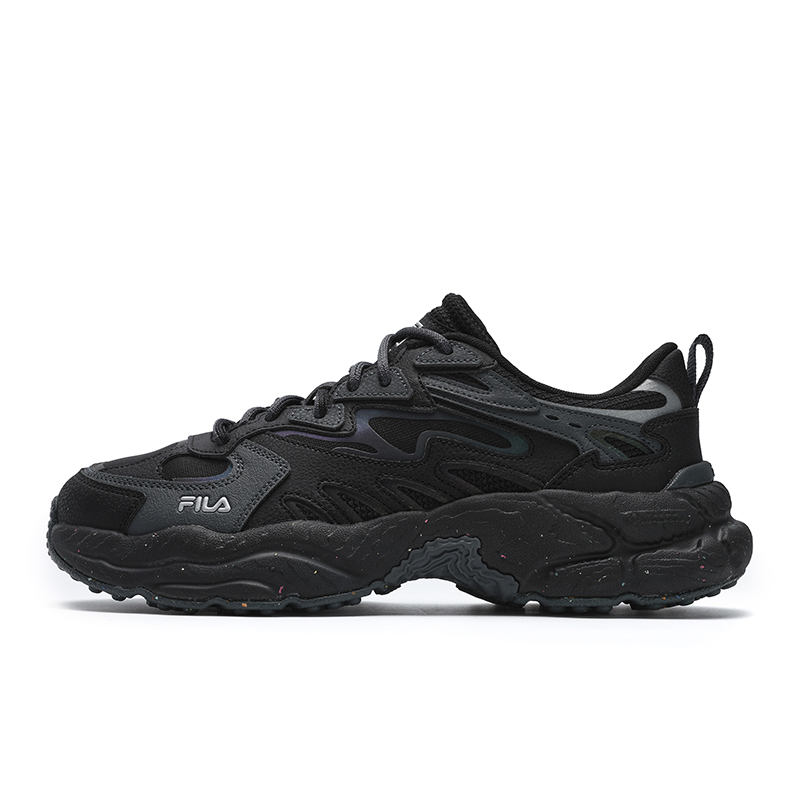 

FILA Мужские повседневные кроссовки Fern Anti Slip, износостойкие, черные, серые