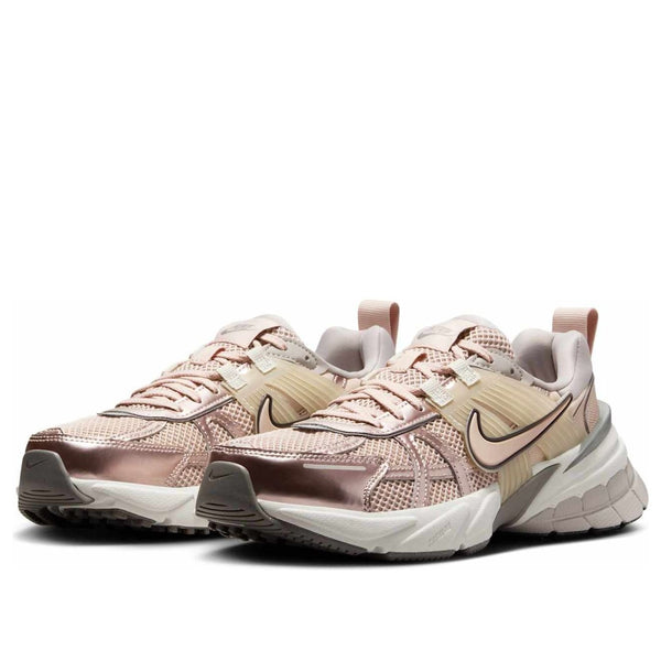 Кроссовки v2k run Nike, бежевый — фото 3