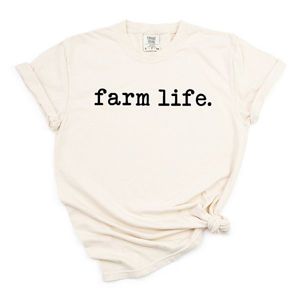 

Футболка garment dyed в стиле farm life Simply Sage Market