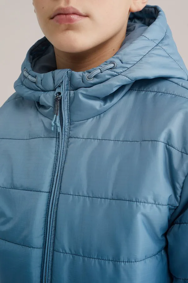 Зимняя куртка We Fashion, Greyish Blue — фото 3