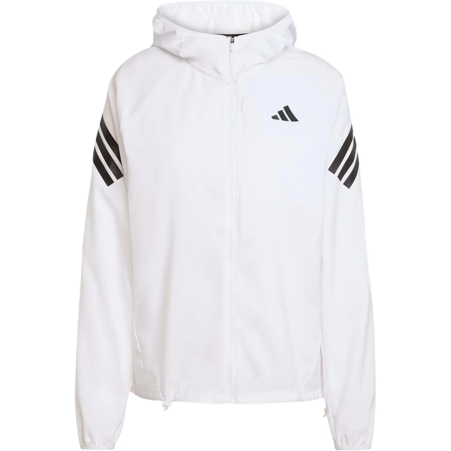 Adidas Куртка для бега женская белая с капюшоном Moderate Others
