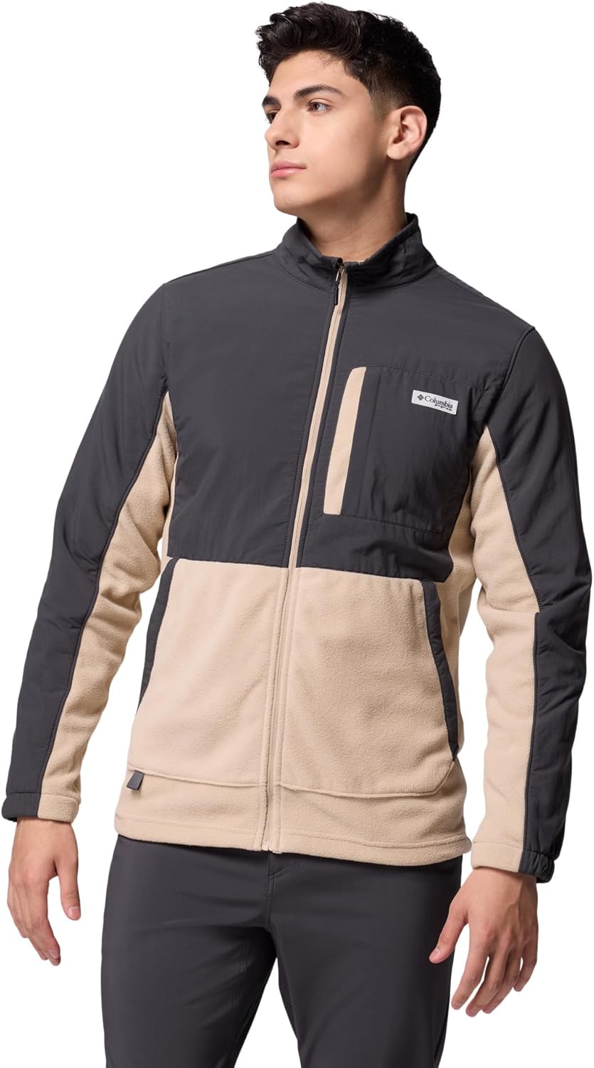 

Columbia мужская куртка Pfg Uncharted Fleece Full Zip, Shark/Ancient Fossil