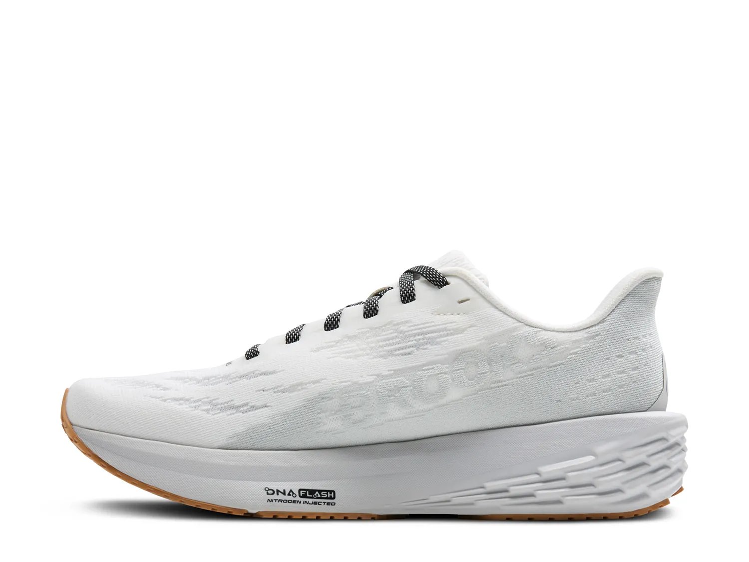 Кроссовки Brooks Launch 11 Running Shoe - Men's, белый/черный/серый — фото 2