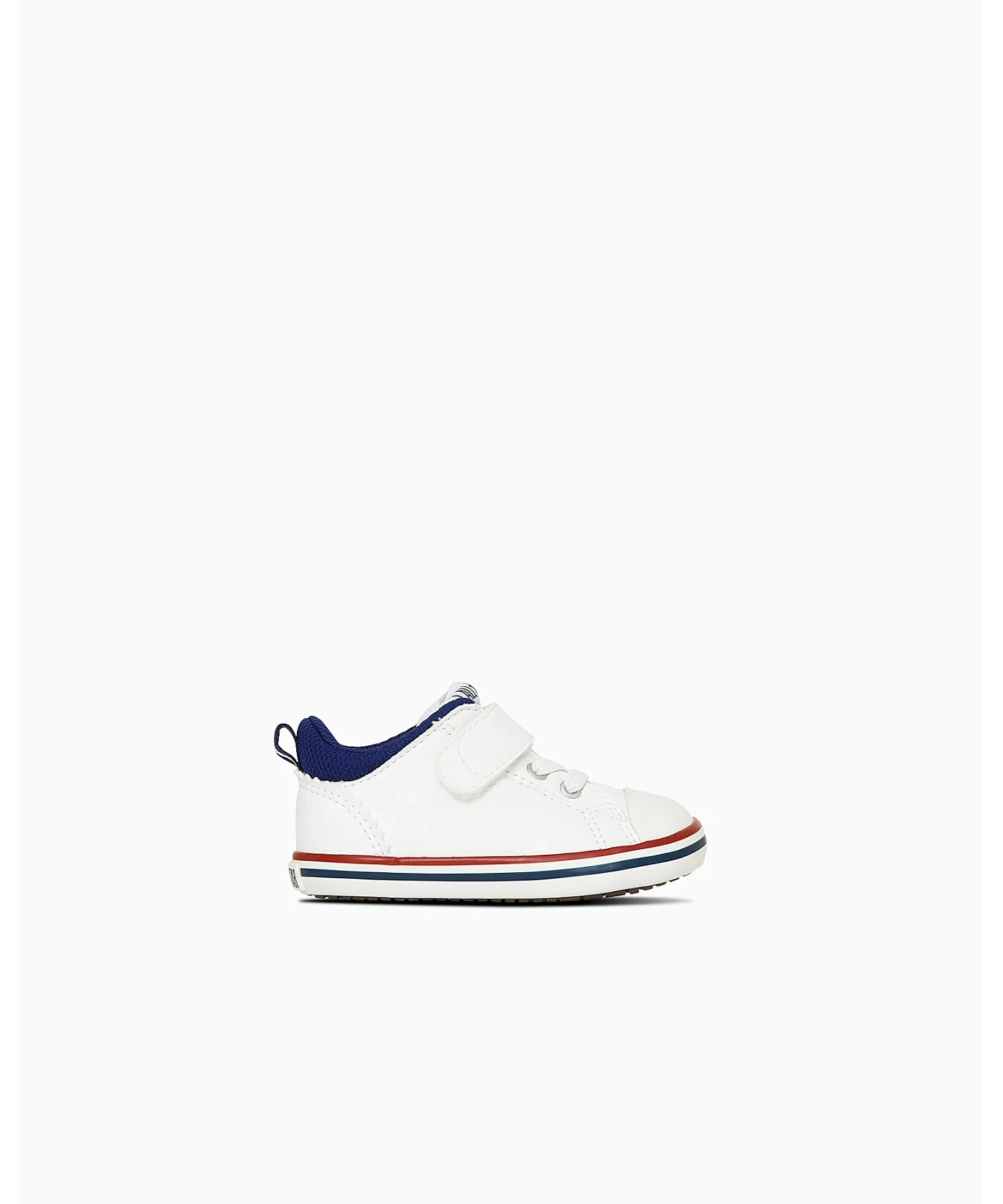 Детские кроссовки из искусственной кожи CONVERSE MINI ALL STAR N V-1 белые — фото 4