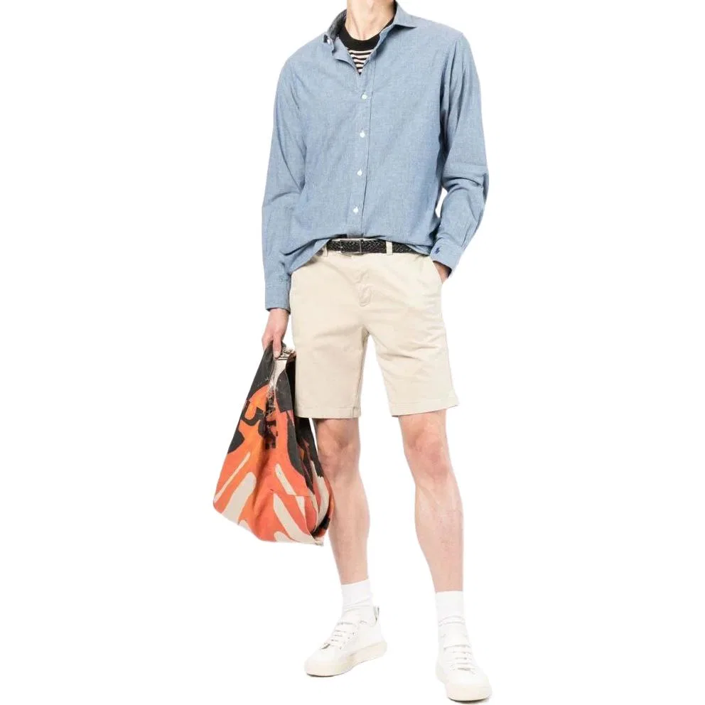 Рубашка мужская Light Blue Polo Ralph Lauren — фото 3