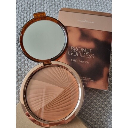 

Estee Lauder Bronze Goddess Matte & Glow Bronzing Trio Compact 24G, Estee Lauder