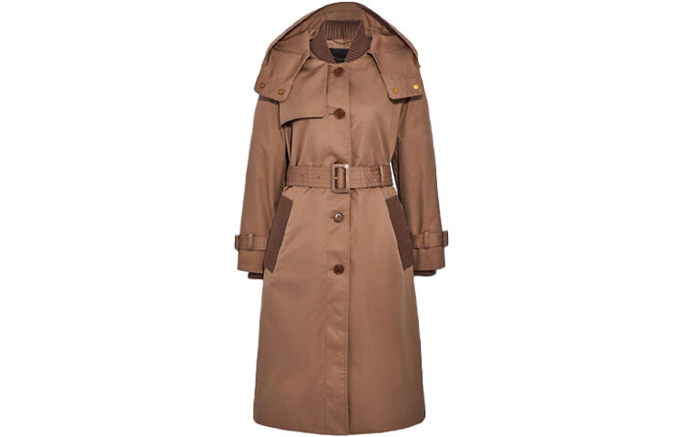 

Женский тренч COACH, цвет Brown, Коричневый, Женский тренч COACH, цвет Brown