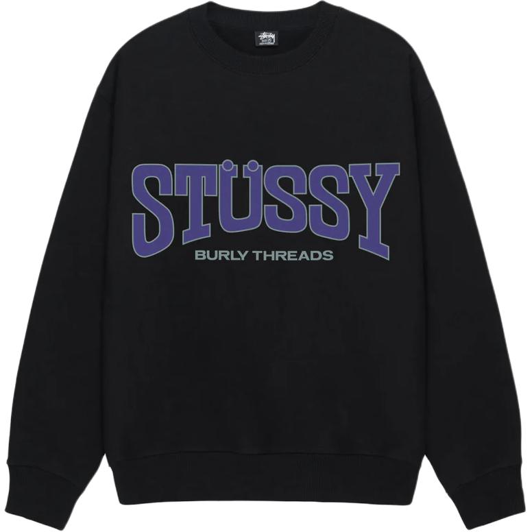 

Команда Burly Threads Stussy, серый