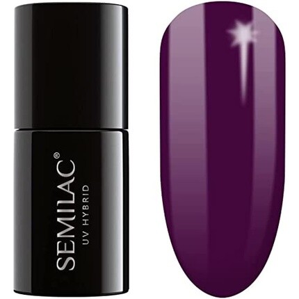 

Лак для ногтей Semilac UV 015 Сливовый 7 мл, Фиолетовый, Лак для ногтей Semilac UV 015 Сливовый 7 мл