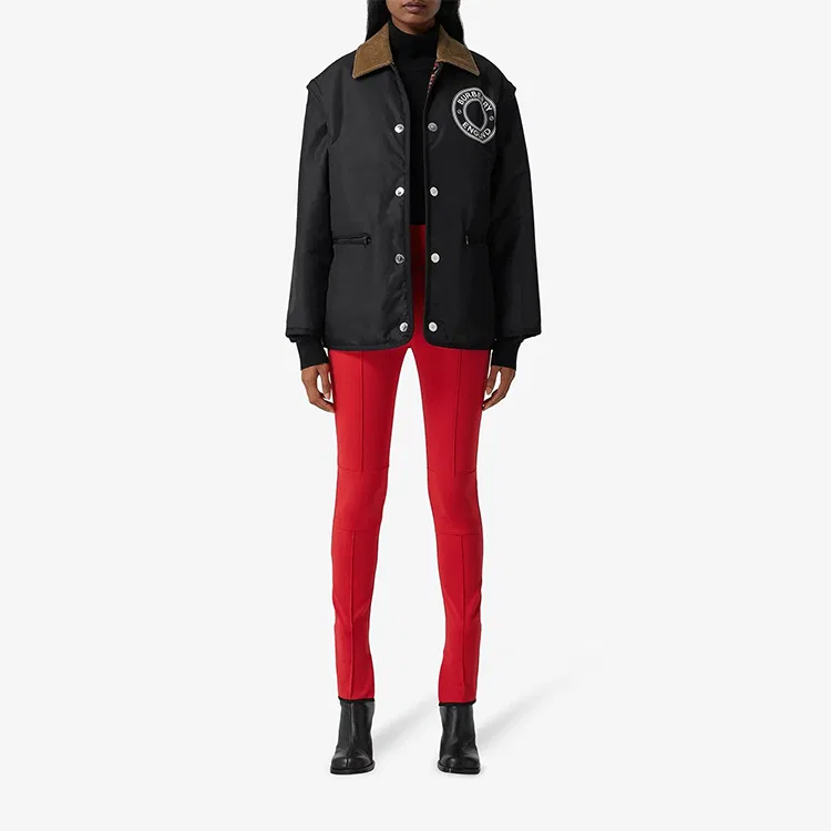 Куртка женская Burberry, двусторонняя, черный — фото 3