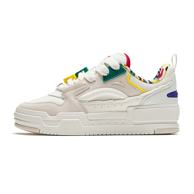 

Кроссовки ANTA Skateboarding Shoes Women's Low-top White/Gray, белый/серый