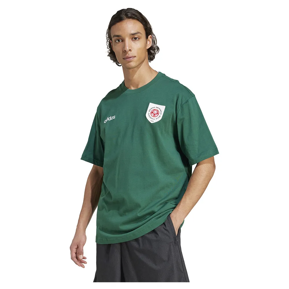 

Футболка с коротким рукавом adidas Originals Badge Graphic, зеленый
