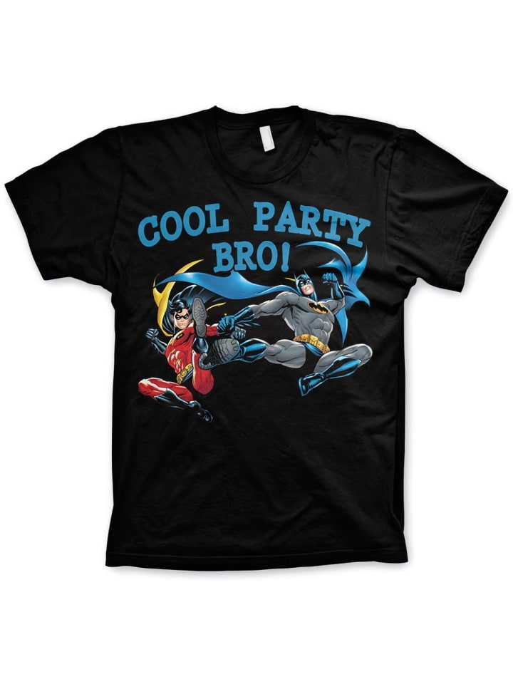 

Футболка Cool Party Bro Big Tall T-Shirt черного цвета Batman, Черный, Футболка Cool Party Bro Big Tall T-Shirt черного цвета Batman