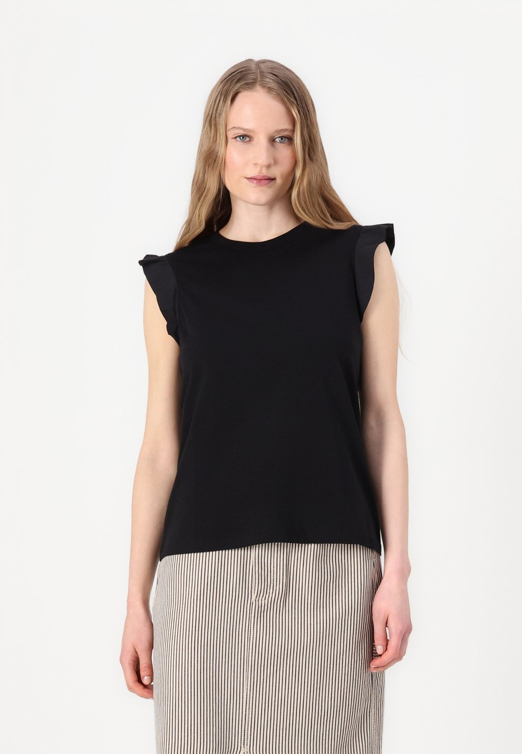 

Топ RUFFLES Marc O'Polo DENIM, черный