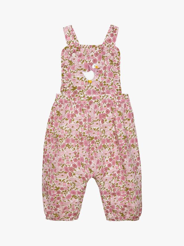 

Детские хлопковые комбинезоны Trotters, Pink Poppy & Daisy