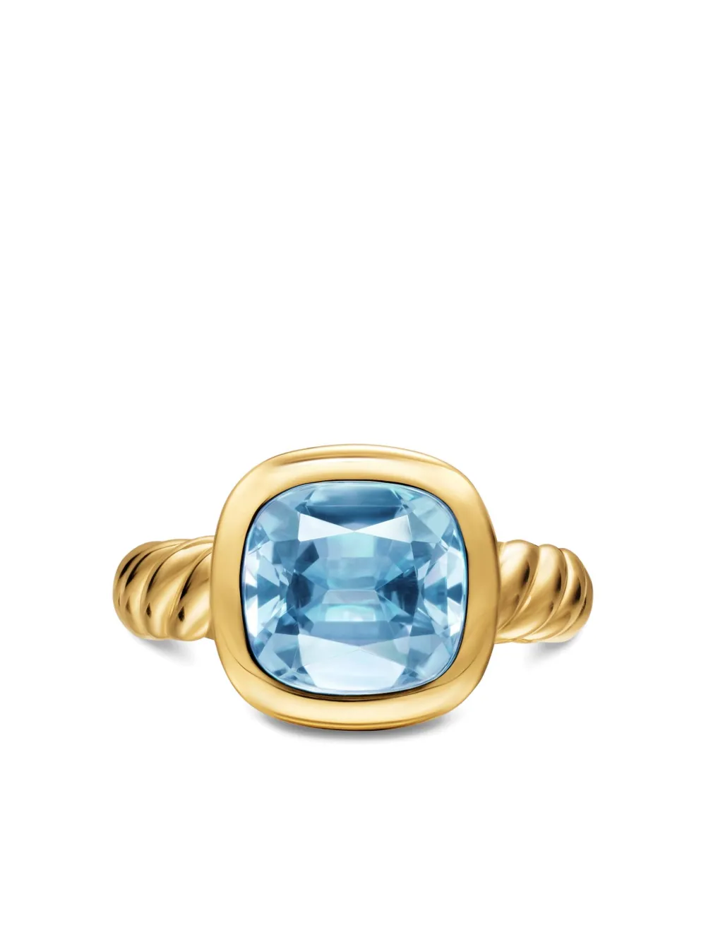

Кольцо DY Mercer из желтого золота с топазом David Yurman, золотой