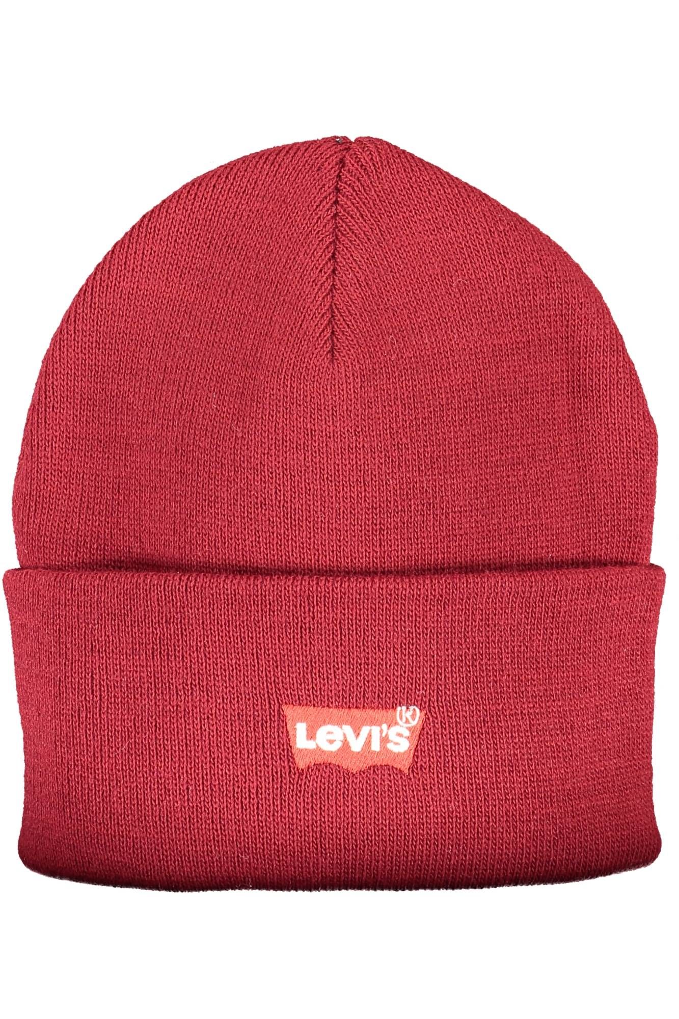 

Красная акриловая мужская кепка Levi´s