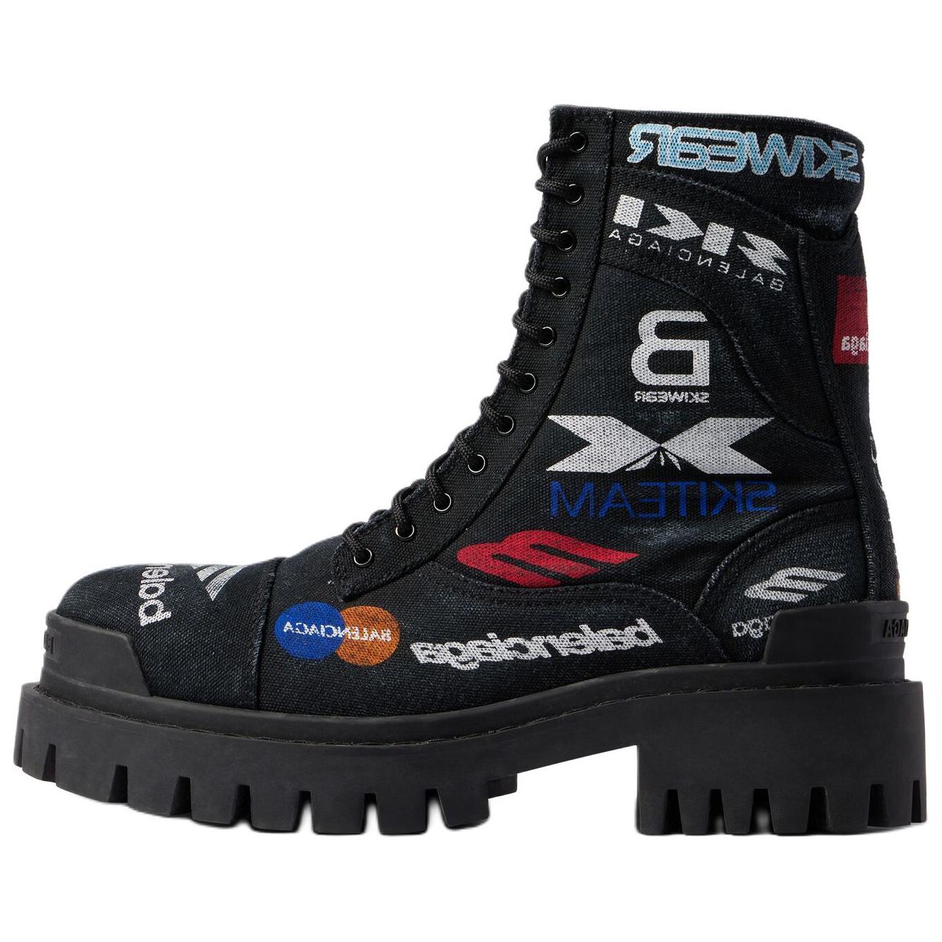 

Боевые ботинки Combat Strike Balenciaga, Black