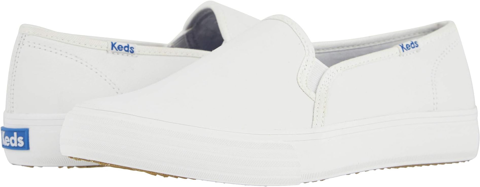 

Кроссовки Double Decker Slip On Keds, белый