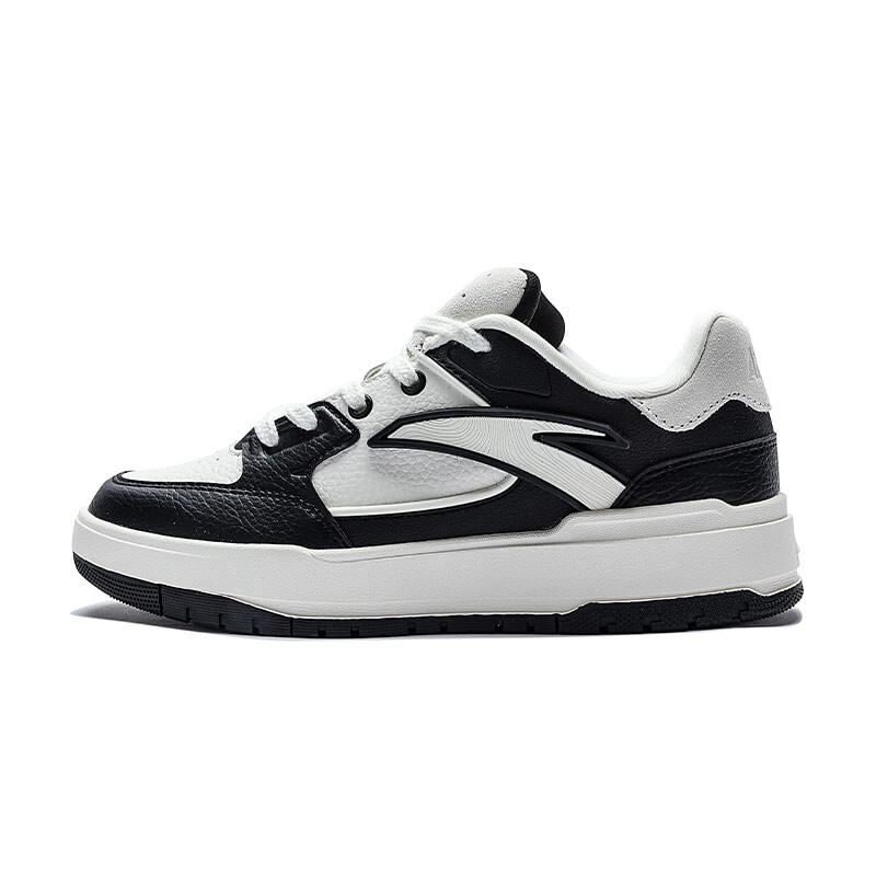 

Кроссовки ANTA Life Collection Skateboarding Shoes Women's Low-top Base Black/ivory, слоновая кость, Бежевый, Кроссовки ANTA Life Collection Skateboarding Shoes Women's Low-top Base Black/ivory, слоновая кость