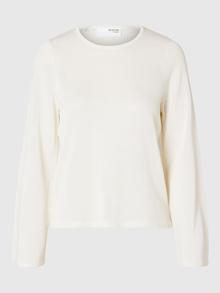 

Базовый свитер SELECTED FEMME Sweater, бежевый
