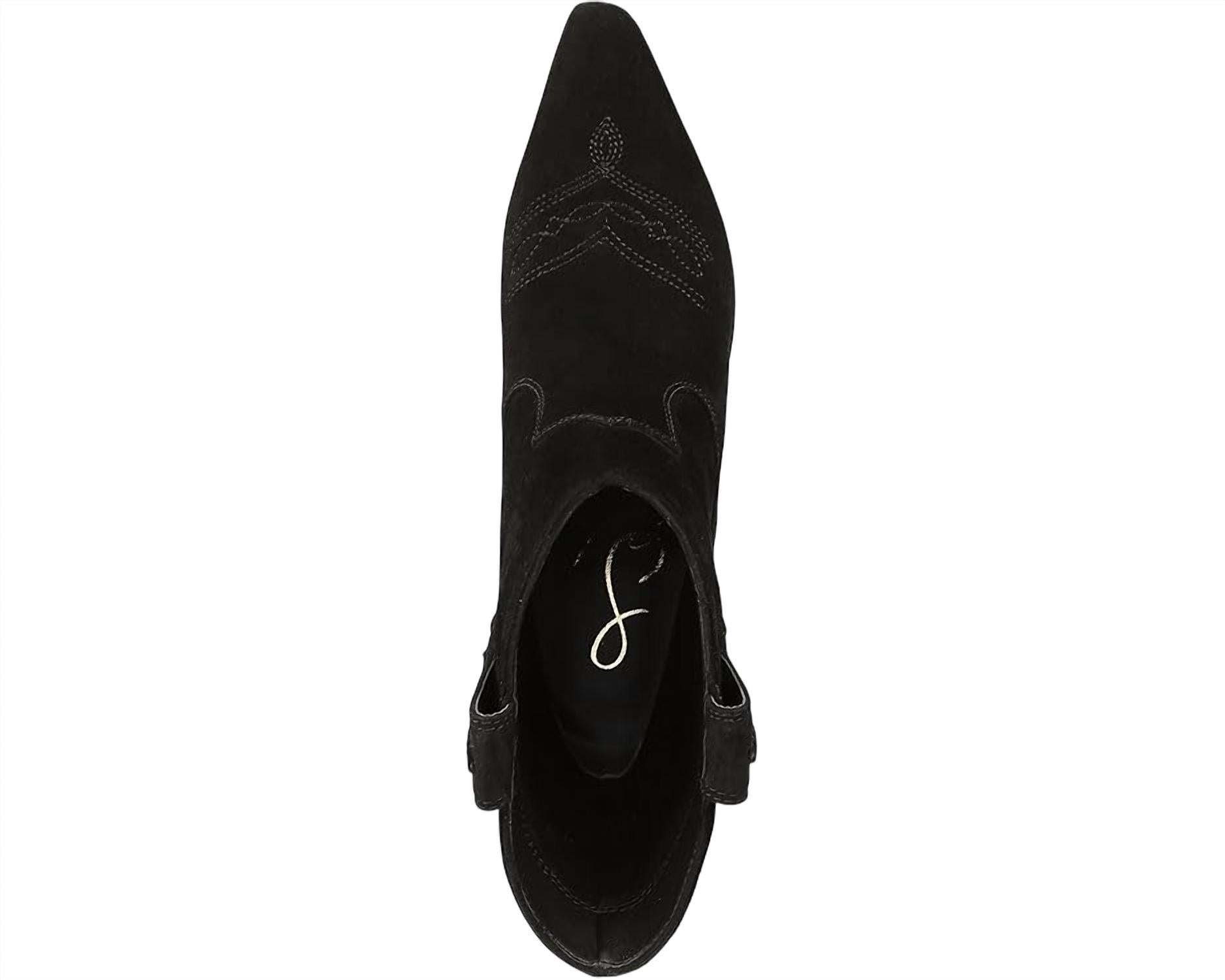 Женские ботинки Moe на шпильке в черном цвете Sam Edelman — фото 4