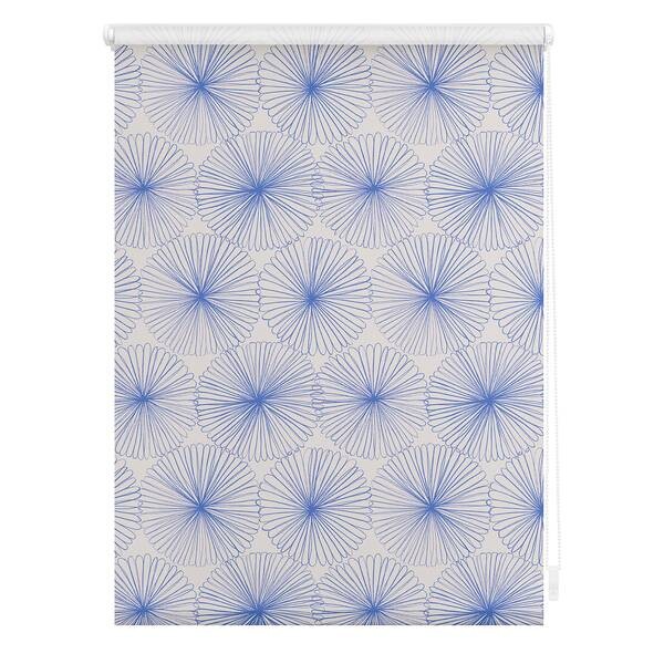 

Рулонные шторы Lichtblick Flower Wheel, 70x150x6 см, синий