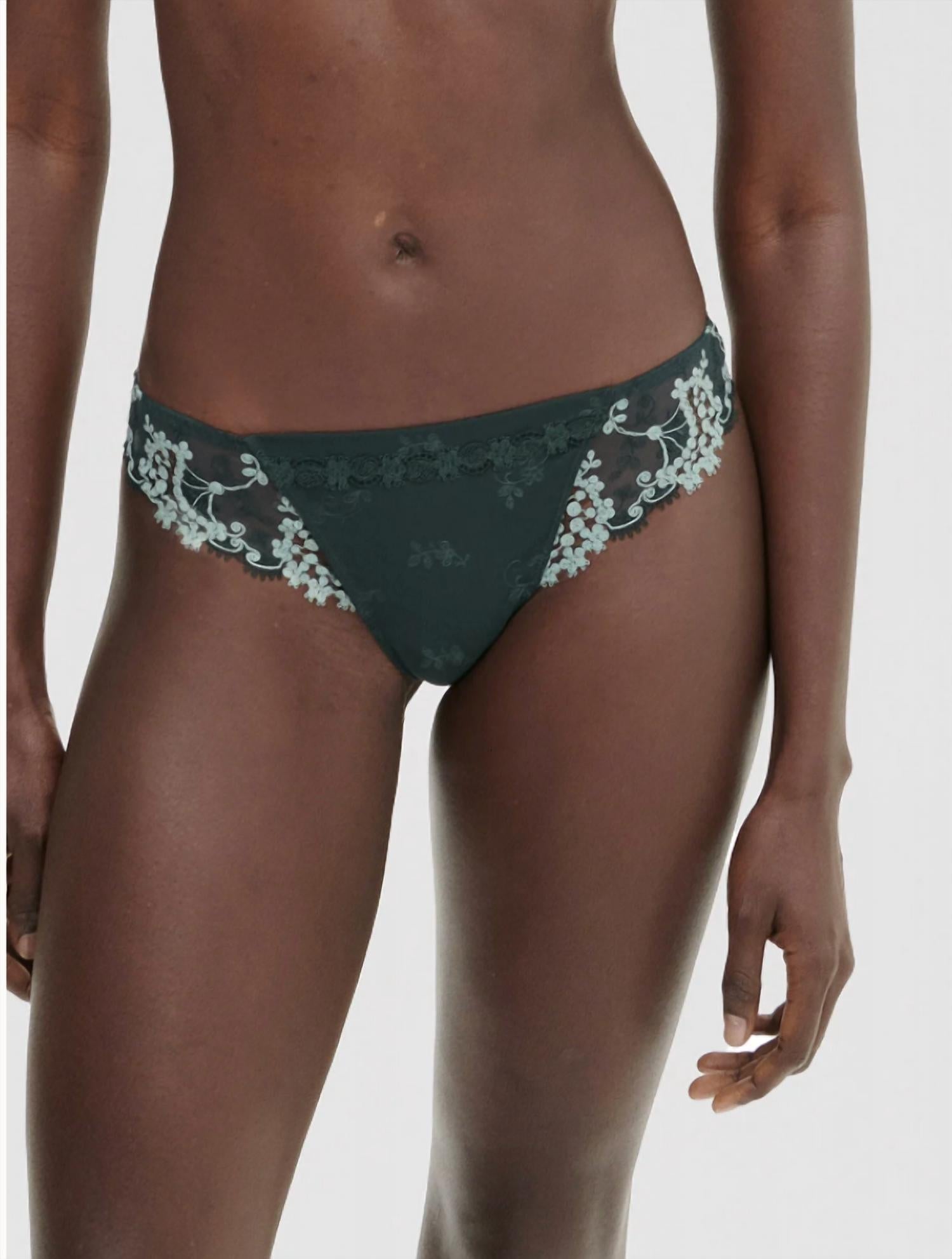 

Трусики Wish Tanga в цвете Kolsai Green Simone Perele
