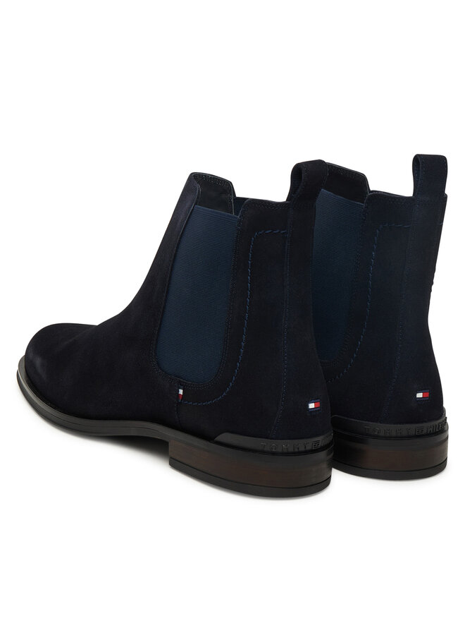 Классические ботильоны Corporate FM0FM05580 Tommy Hilfiger, синий — фото 3