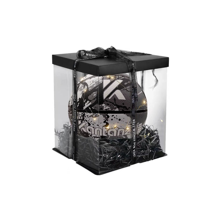 

KANTANZHE Резиновый баскетбольный мяч black gray размер 7 тренировочный unisex