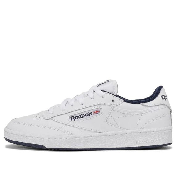 

Кроссовки club c 85 shoes 'white navy' Reebok, белый