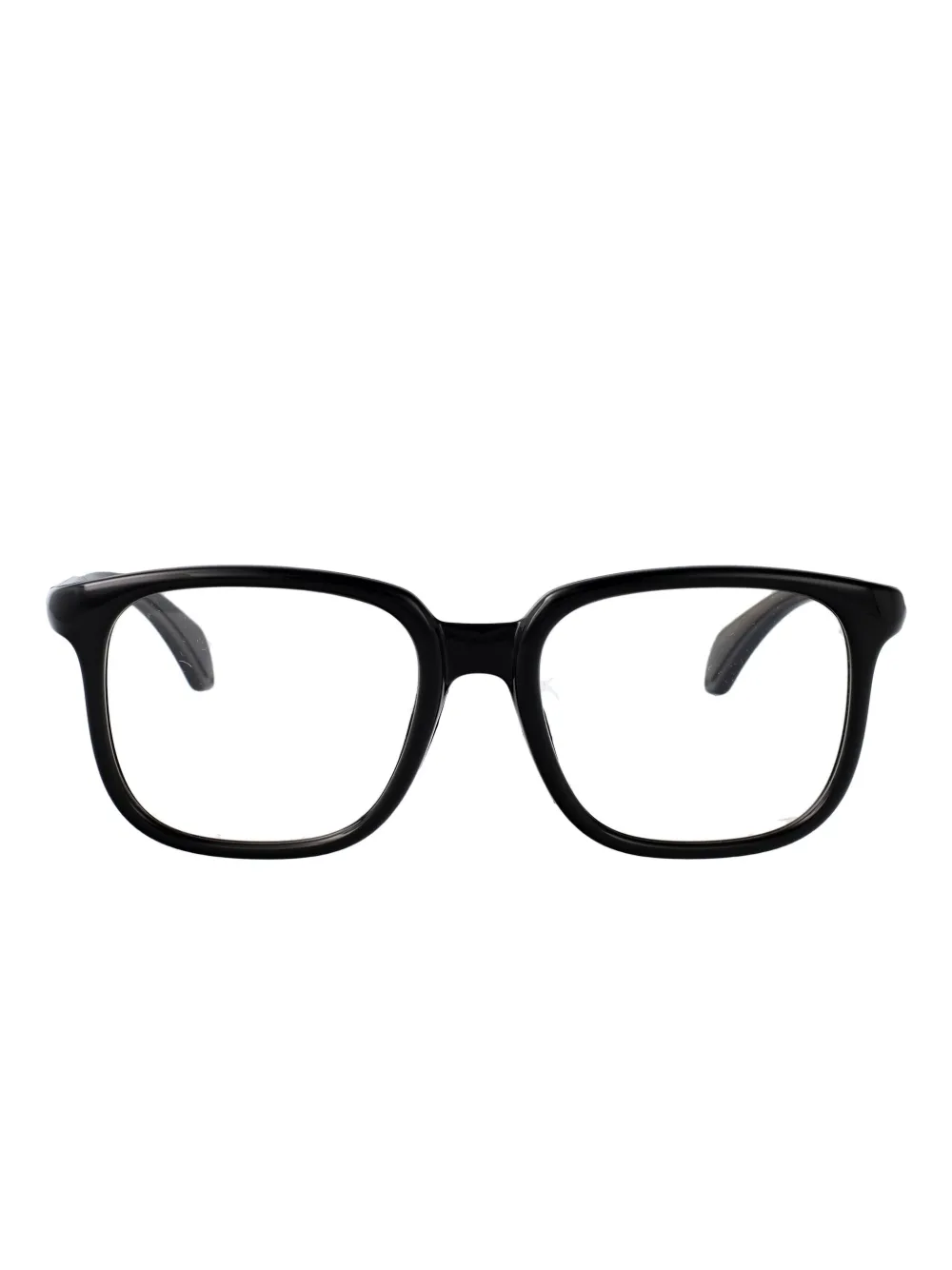 

Очки в квадратной оправе Moncler Eyewear, черный