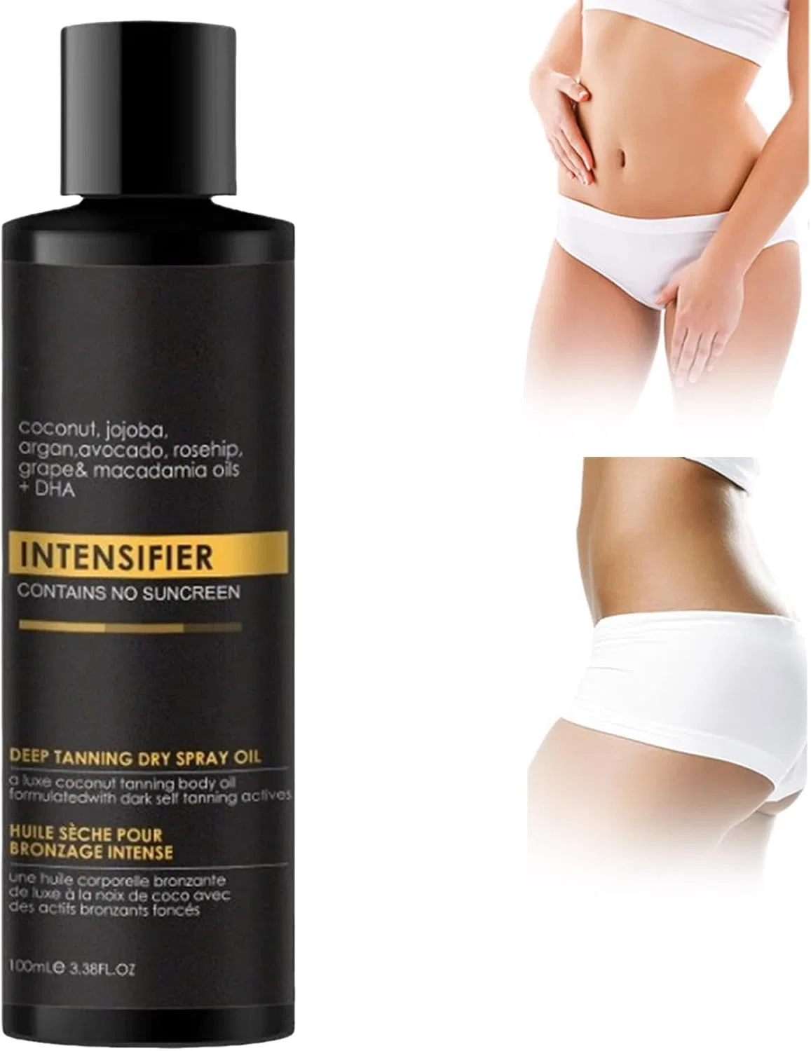 Масло для автозагара Dark Tanning Oil 100 мл, Generic — фото 3