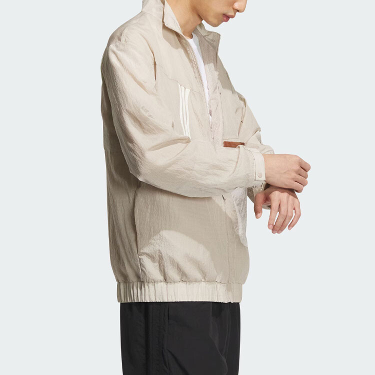 Куртка мужская бежево-коричневый Adidas Neo — фото 4