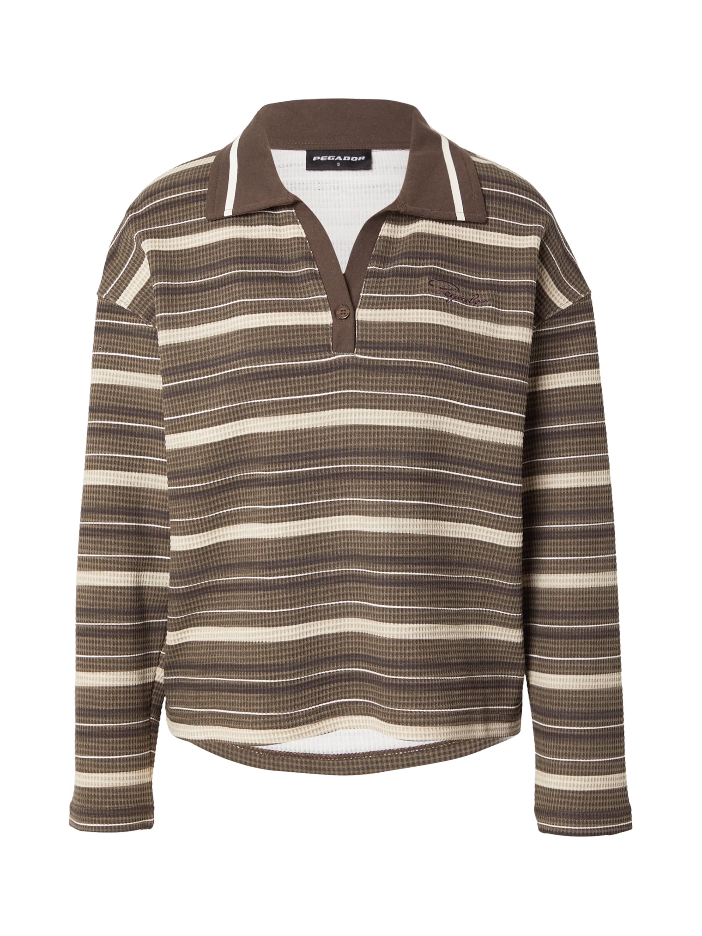 

Pegador Лонгслив 'SOFIA' в цвете Brown, Dark Brown