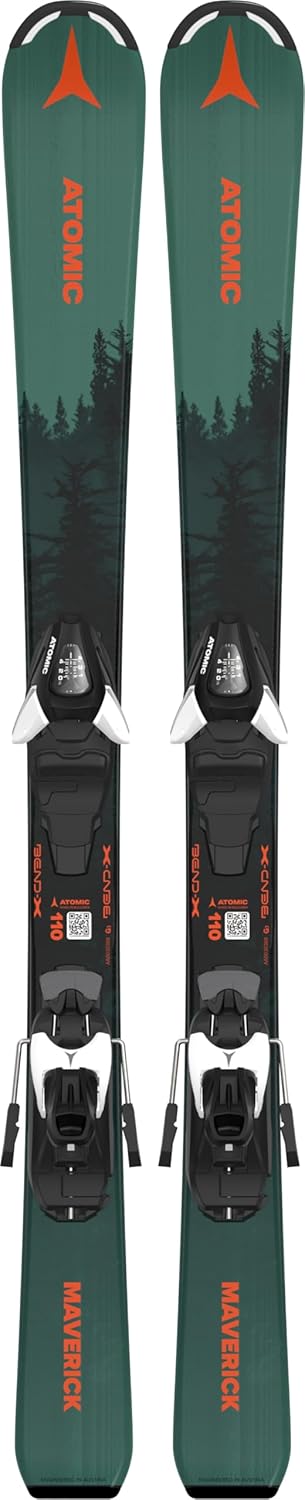 

Горные лыжи Atomic Maverick Jr Junior Downhill с креплениями C 5 GW, Dark Green/Black, Черный, Горные лыжи Atomic Maverick Jr Junior Downhill с креплениями C 5 GW, Dark Green/Black