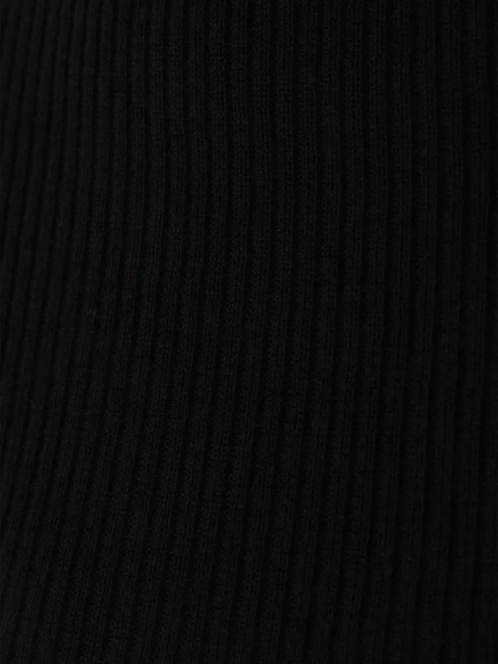 Топ в рубчик с открытой спиной Rick Owens, черный — фото 4