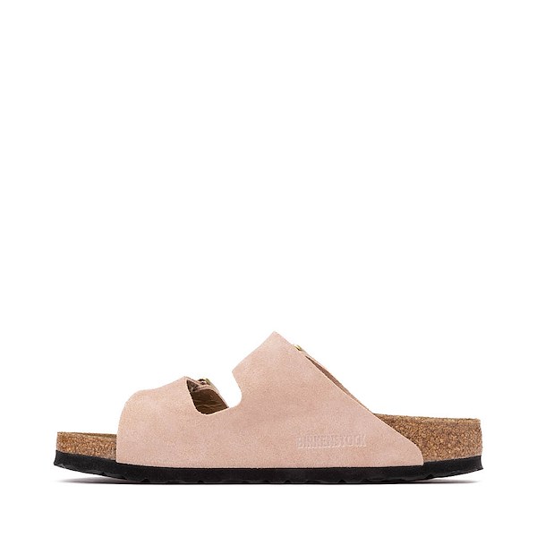 Сандалии Womens Birkenstock Arizona Slide Sandal, цвет Light Rose