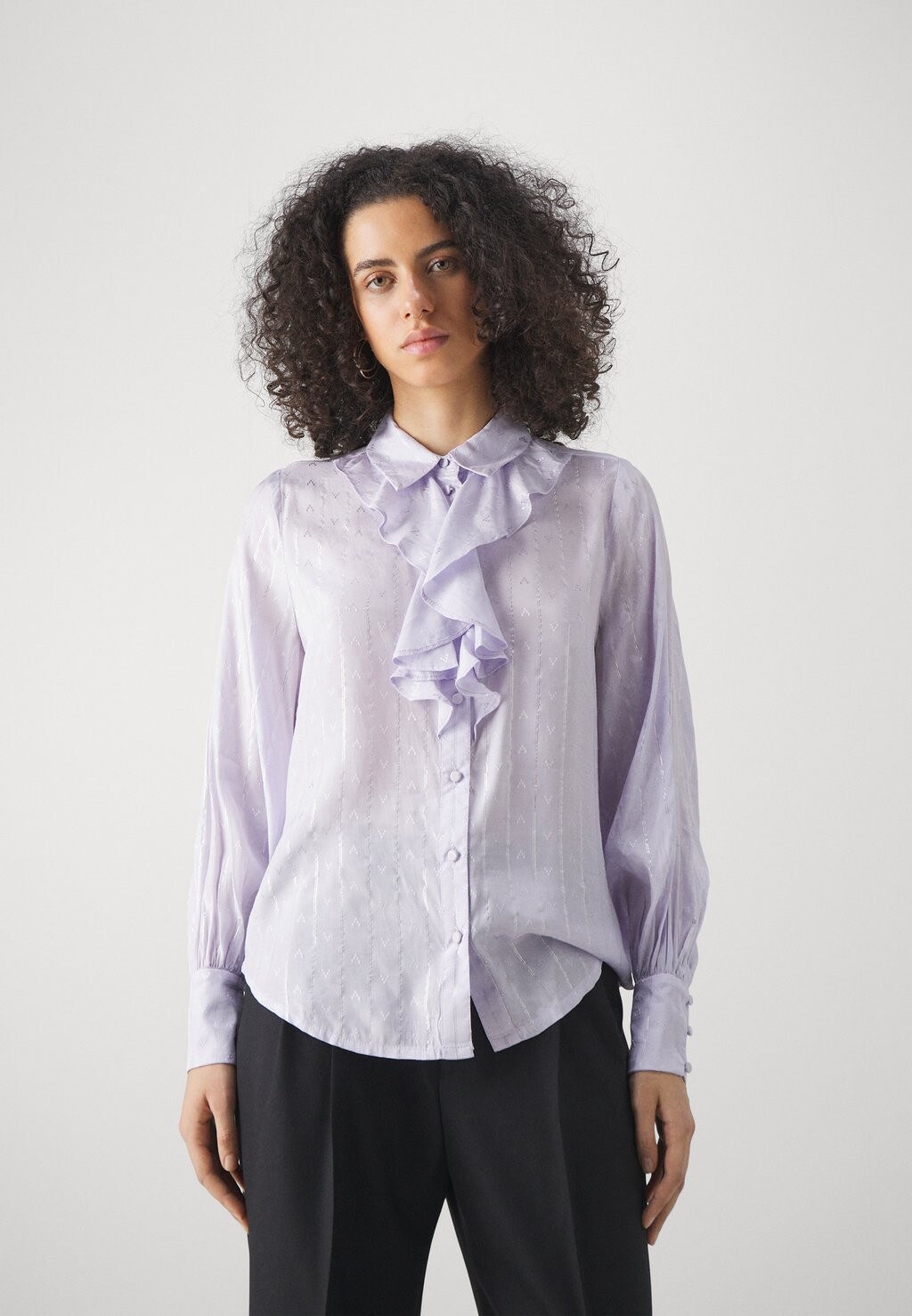 

Рубашка Bilberrybbdaiva Shirt Bruuns Bazaar, фиолетовый