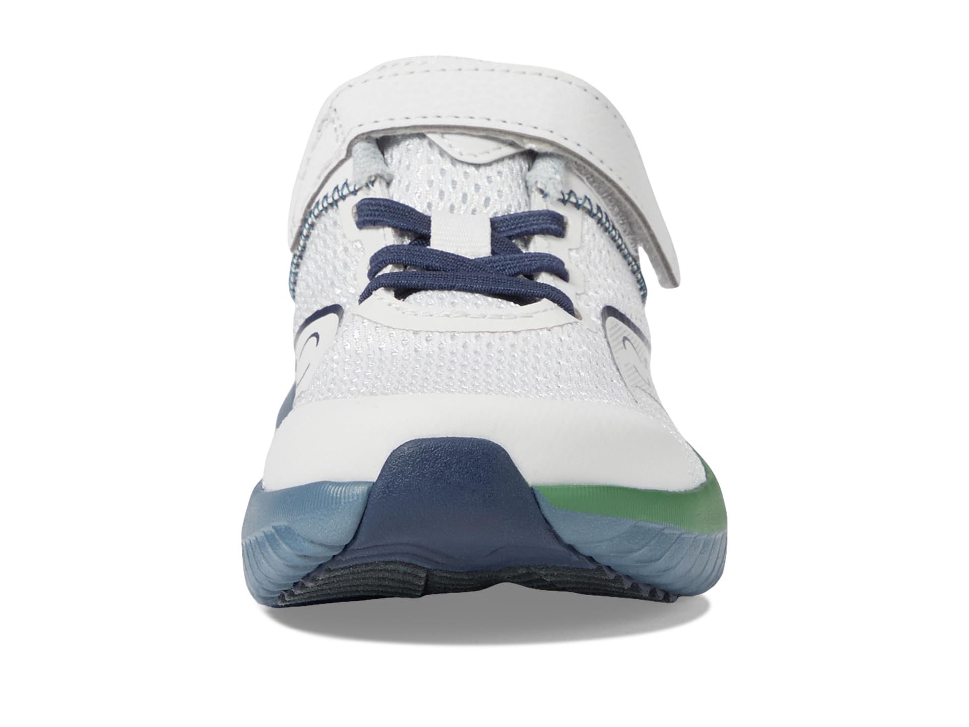 Кроссовки Saucony Kids Kinvara 14 A/C Sneakers, Grey/Blue/Green — фото 3