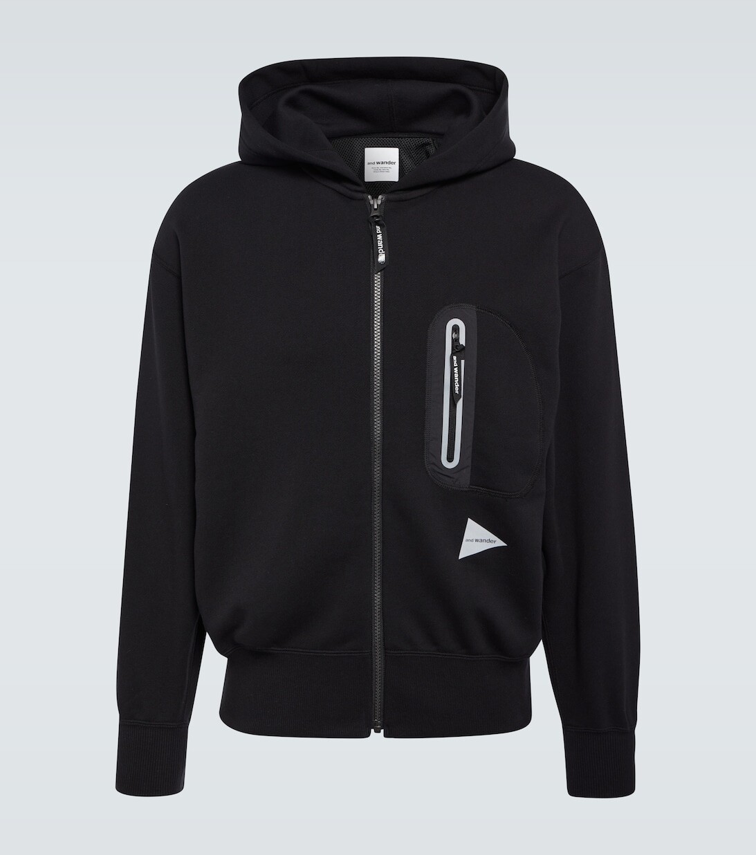 

Толстовка Light Sweat из флиса And Wander, черный