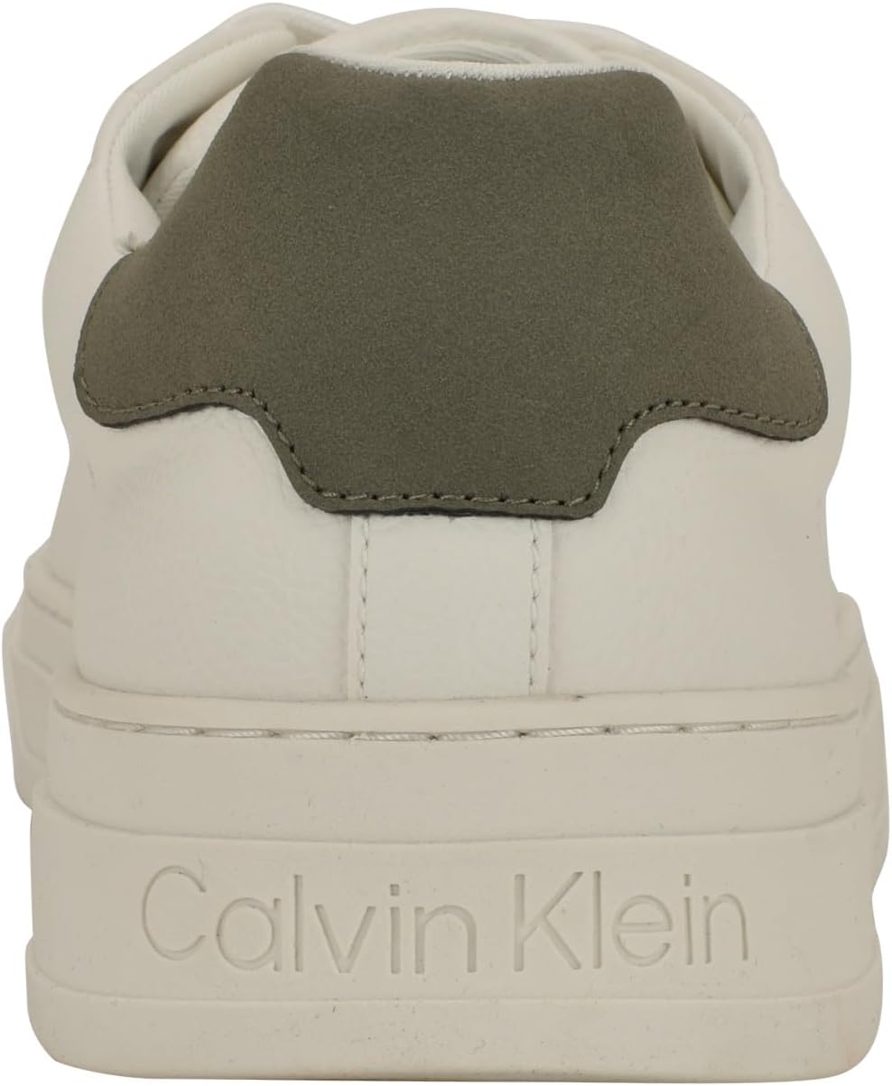 Мужские кроссовки Calvin Klein Sollyz, белый/зеленый/темно-зеленый — фото 3