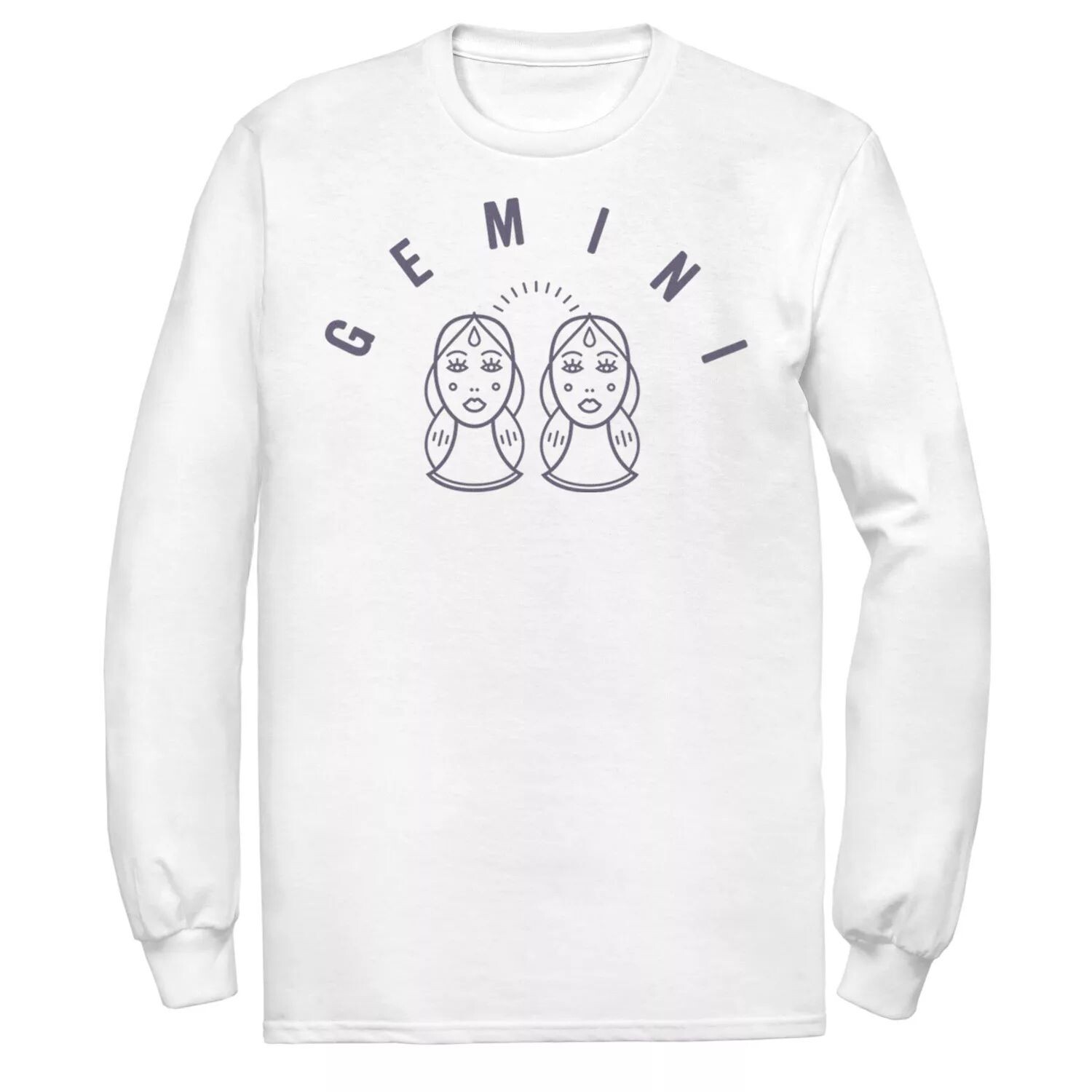 

Мужская футболка Gemini White Ink Sketch Licensed Character