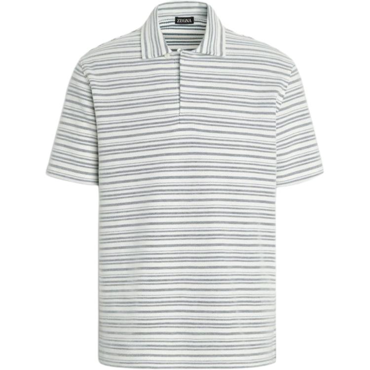 

Джерния хлопковая поло Ermenegildo Zegna, белый