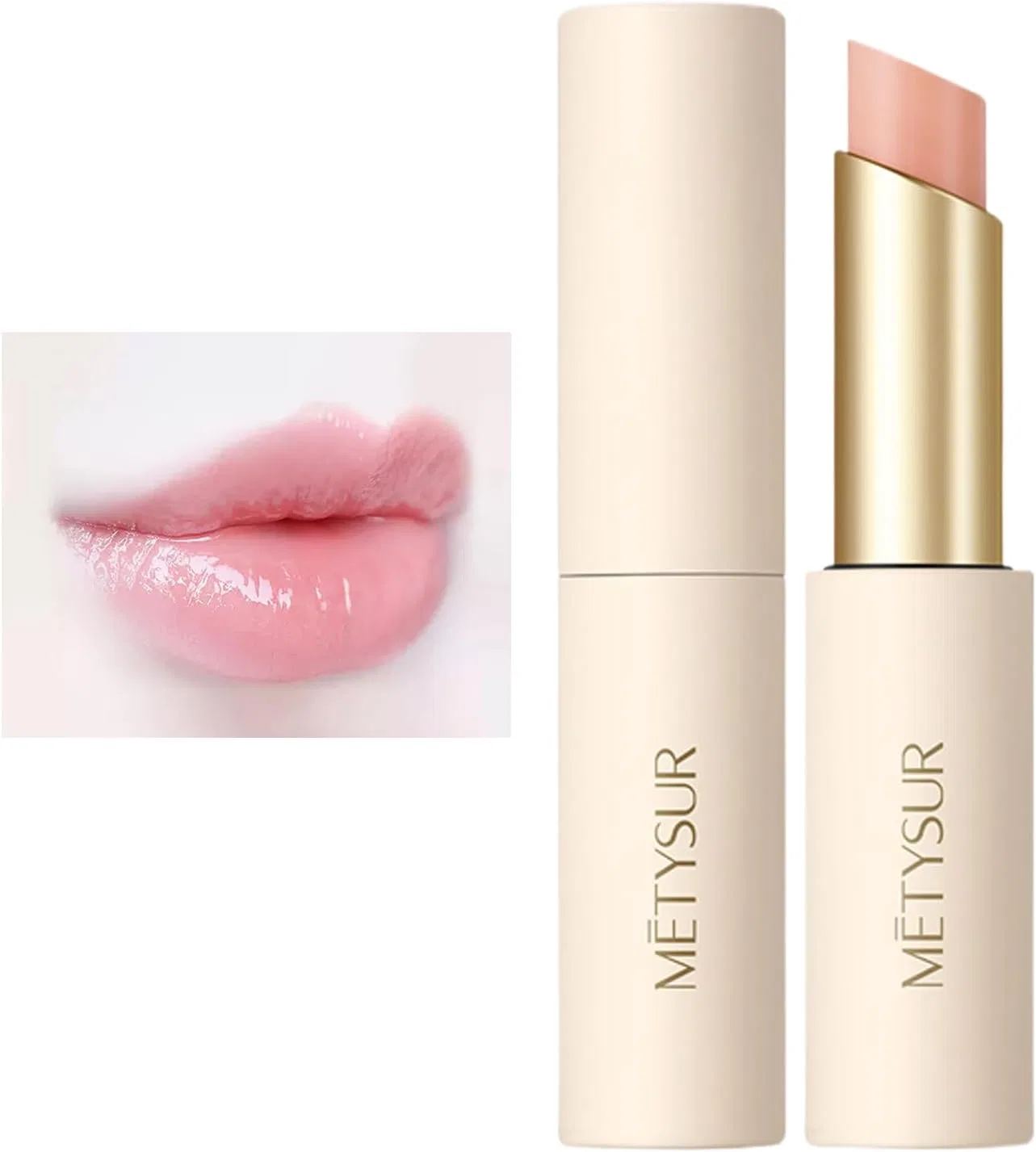 Бальзам для губ с гиалуроновой кислотой Lynlyulinger, 01 Edelweiss Peach
