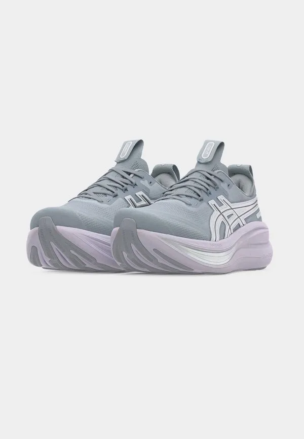 Кроссовки для бега по шоссе gel nimbus 28 atc, цвет piedmont grey/pure silver Asics, Piedmont Grey/Pure Silver-Coloured — фото 3