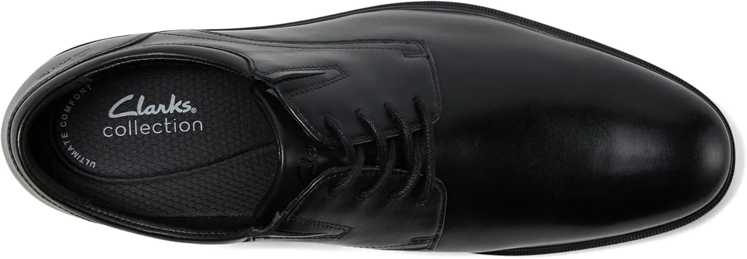 Мужские оксфорды Clarks Steadwell на шнуровке, черный — фото 2